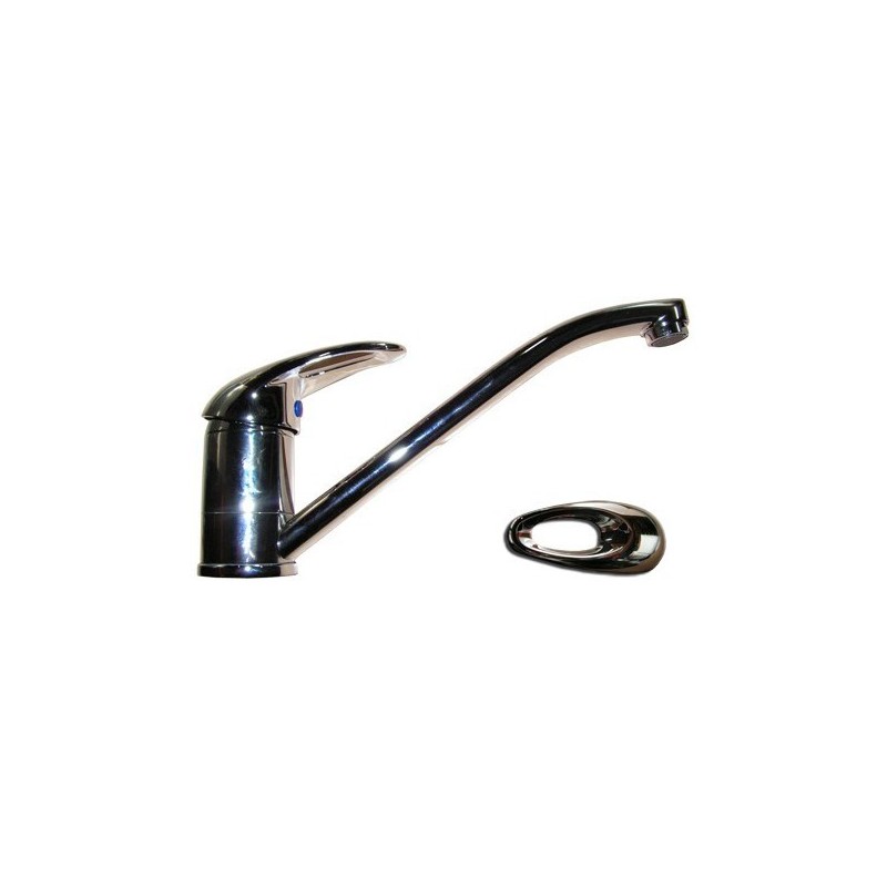 MITIGEUR CHROME MANETTE CREUSE DEBIT LIMITE