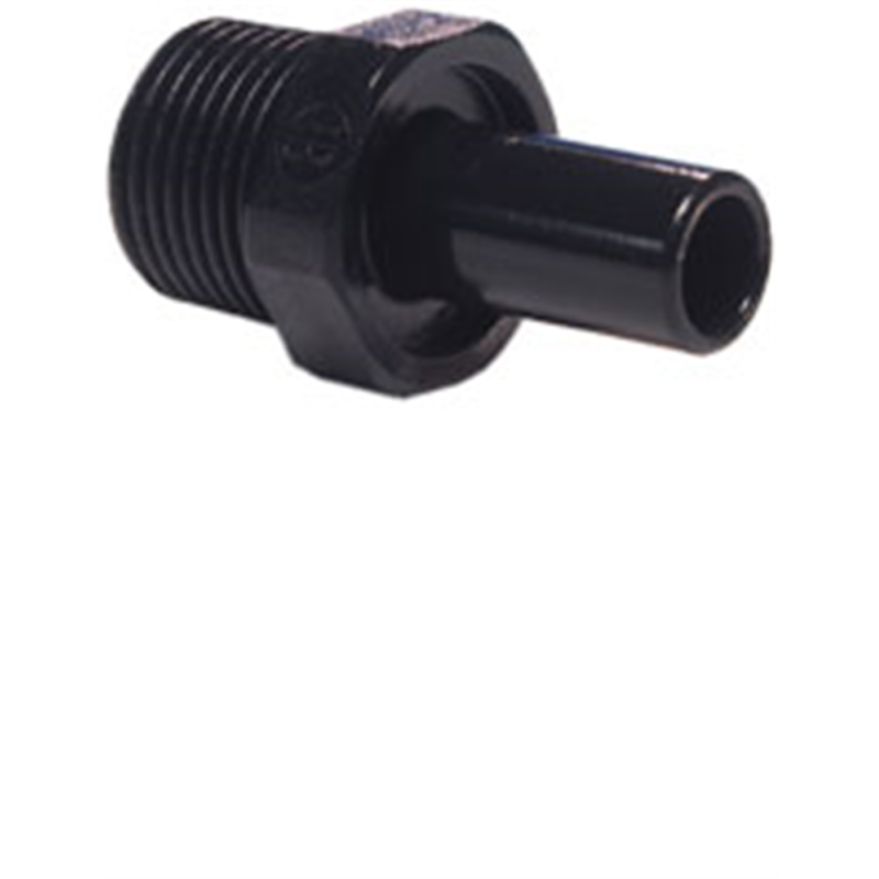 DOUILLE DE JONCTION 15MM MALE PLASTIQUE NOIR RACCORD 15/21MM