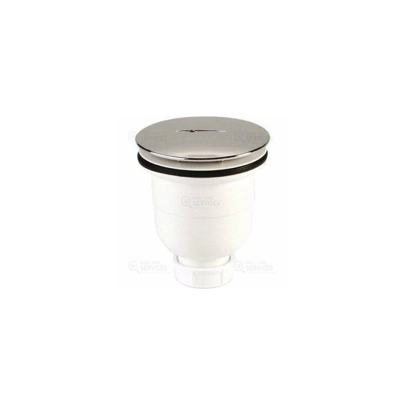 BONDE DOUCHE CHROME Diamètre 90mm