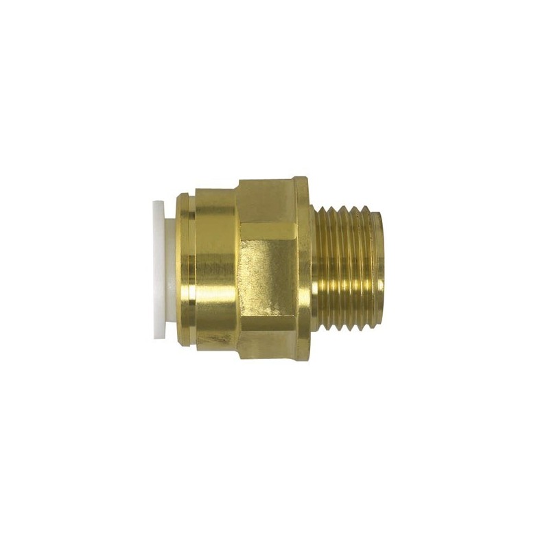 UNION SIMPLE MÂLE 1/2 BSP CYL. X 15 MM LAITON DZR